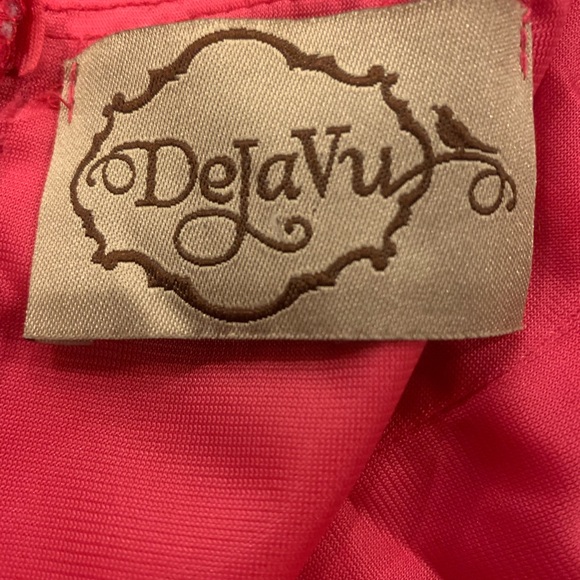 💕Dejavu hot pink party dress.💕 - Picture 5 of 7